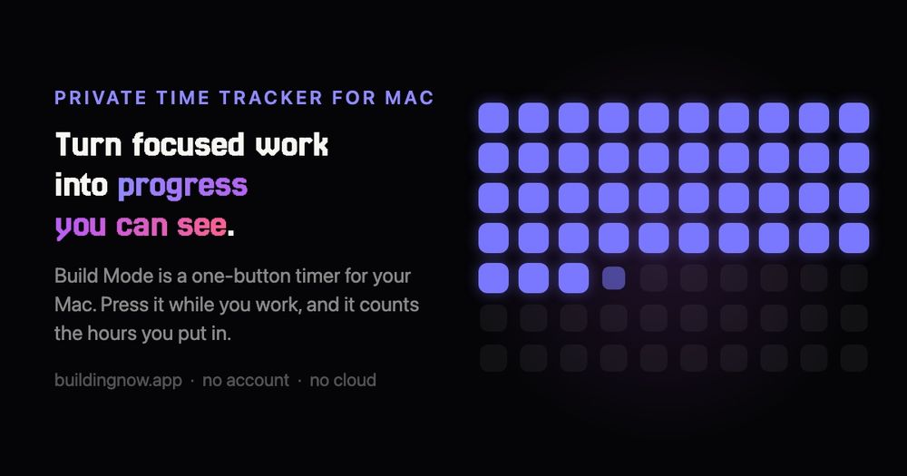 image of Build Mode for Mac