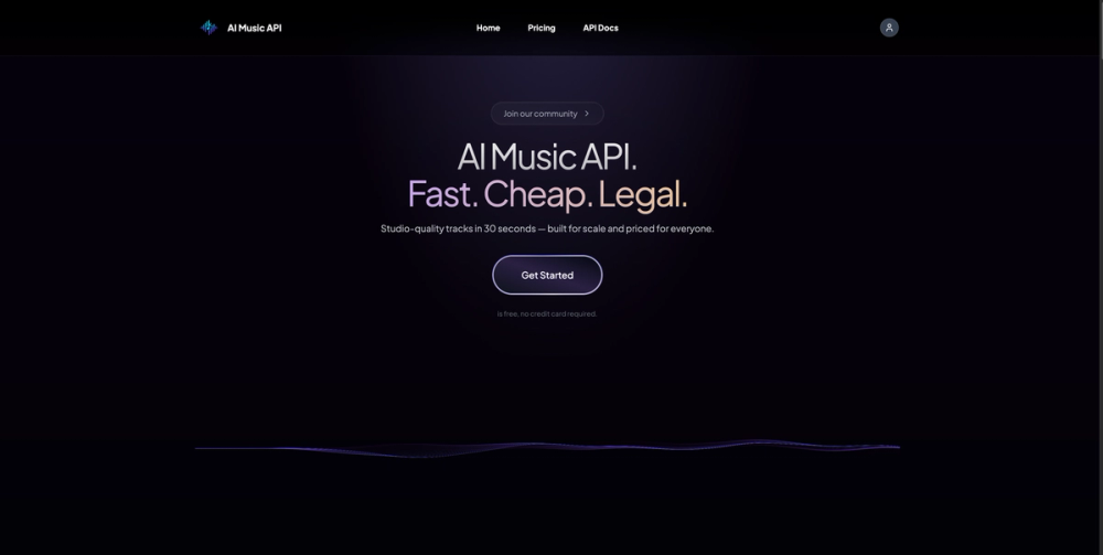 image of AI Music API