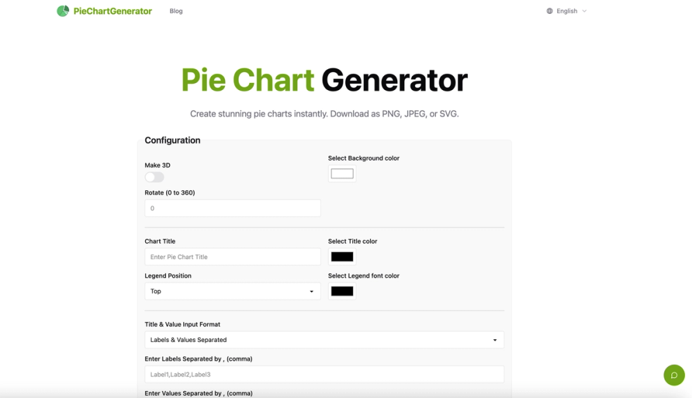 image of PieChartGenerator