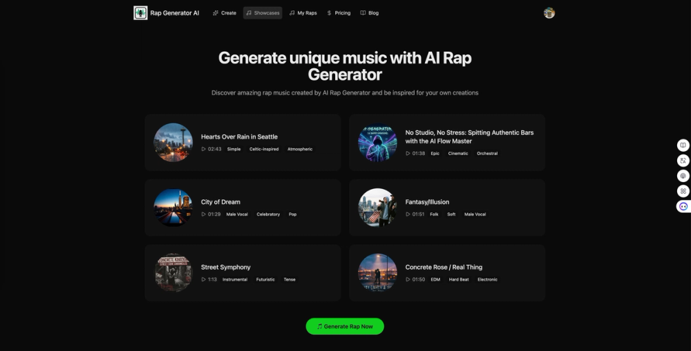 image of AI Rap Generator image of AI Rap Generator