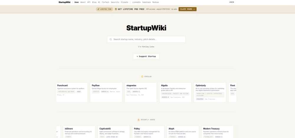 image of StartupWiki
