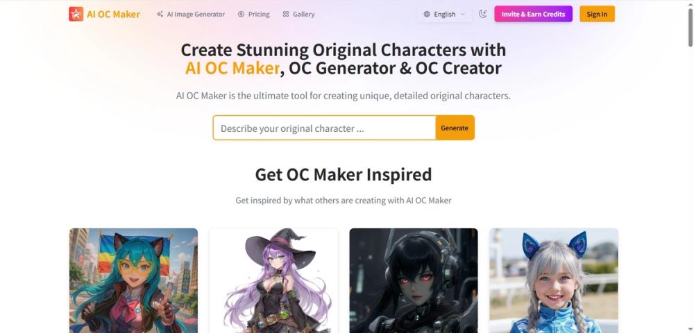 image of AI OC Maker