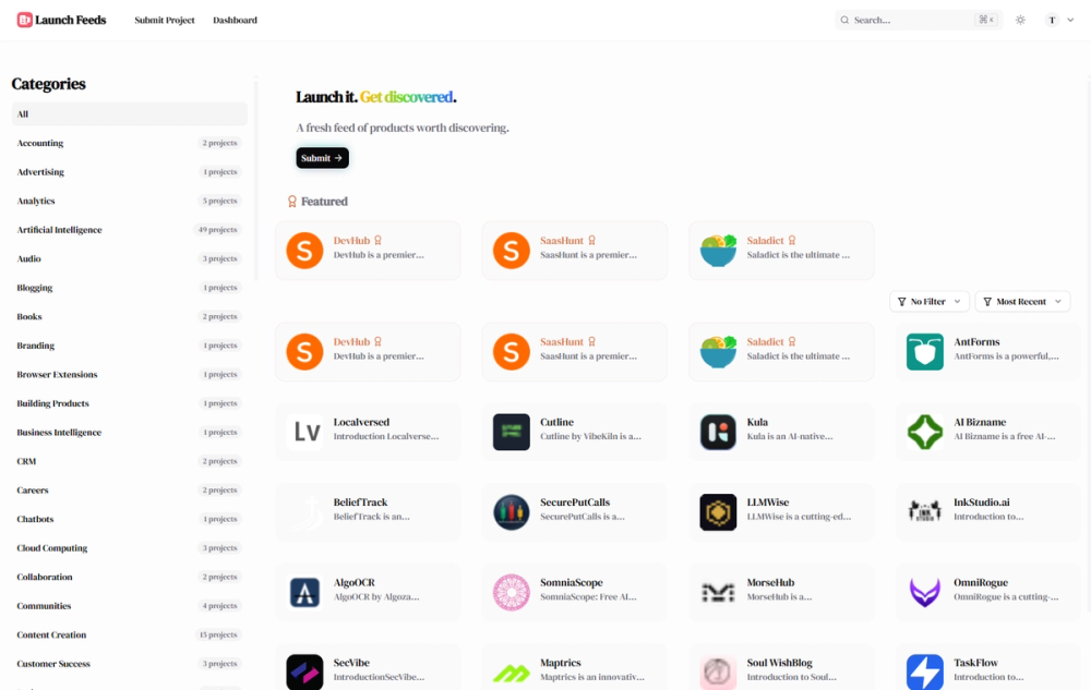 image of LaunchFeeds