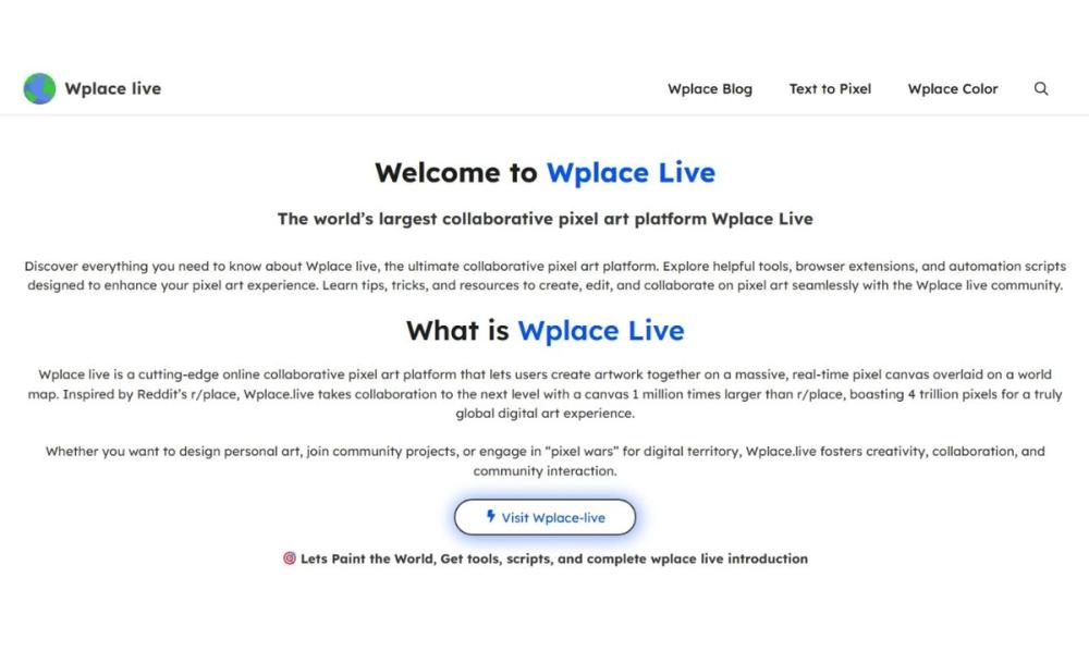 image of Wplace Live