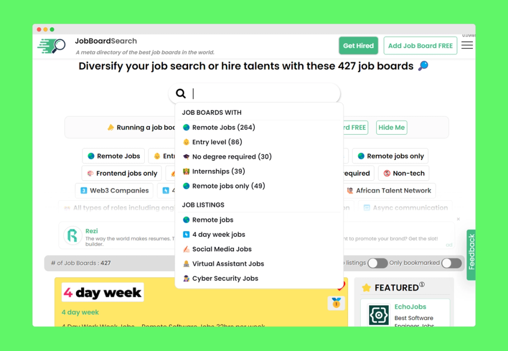 image of JobBoardSearch 🔎