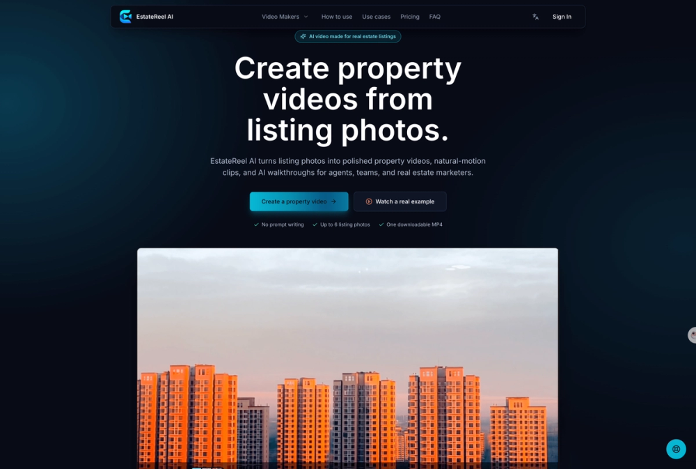image of EstateReel AI image of EstateReel AI