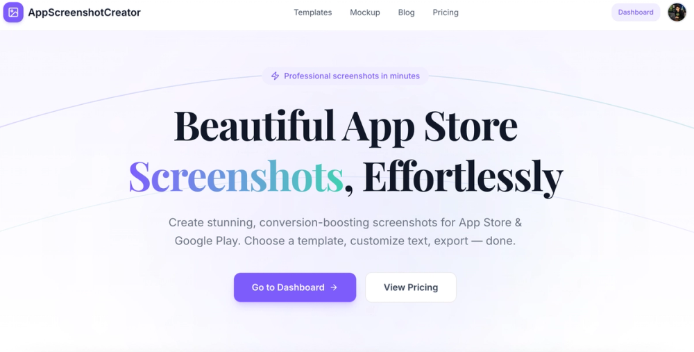 image of AppScreenshot Creator