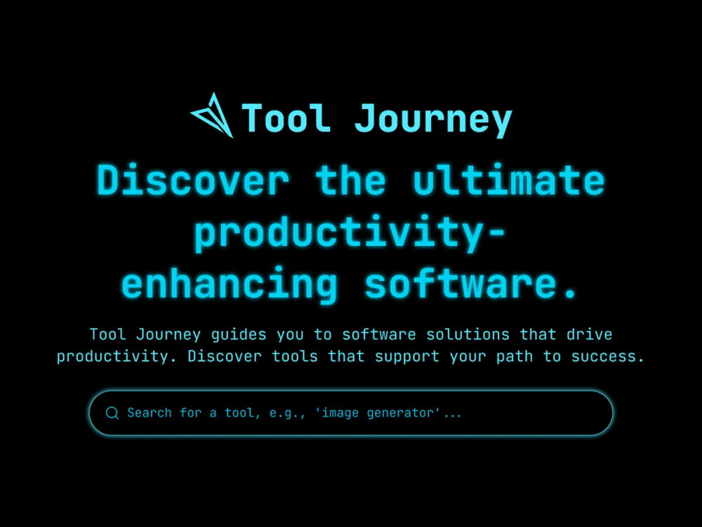 image of Tool Journey