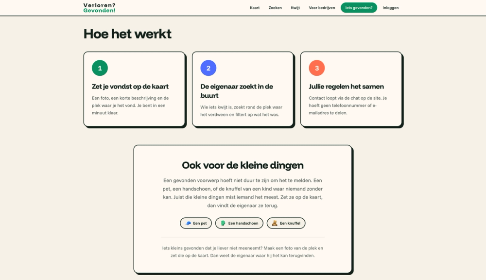 image of verlorengevonden.nl