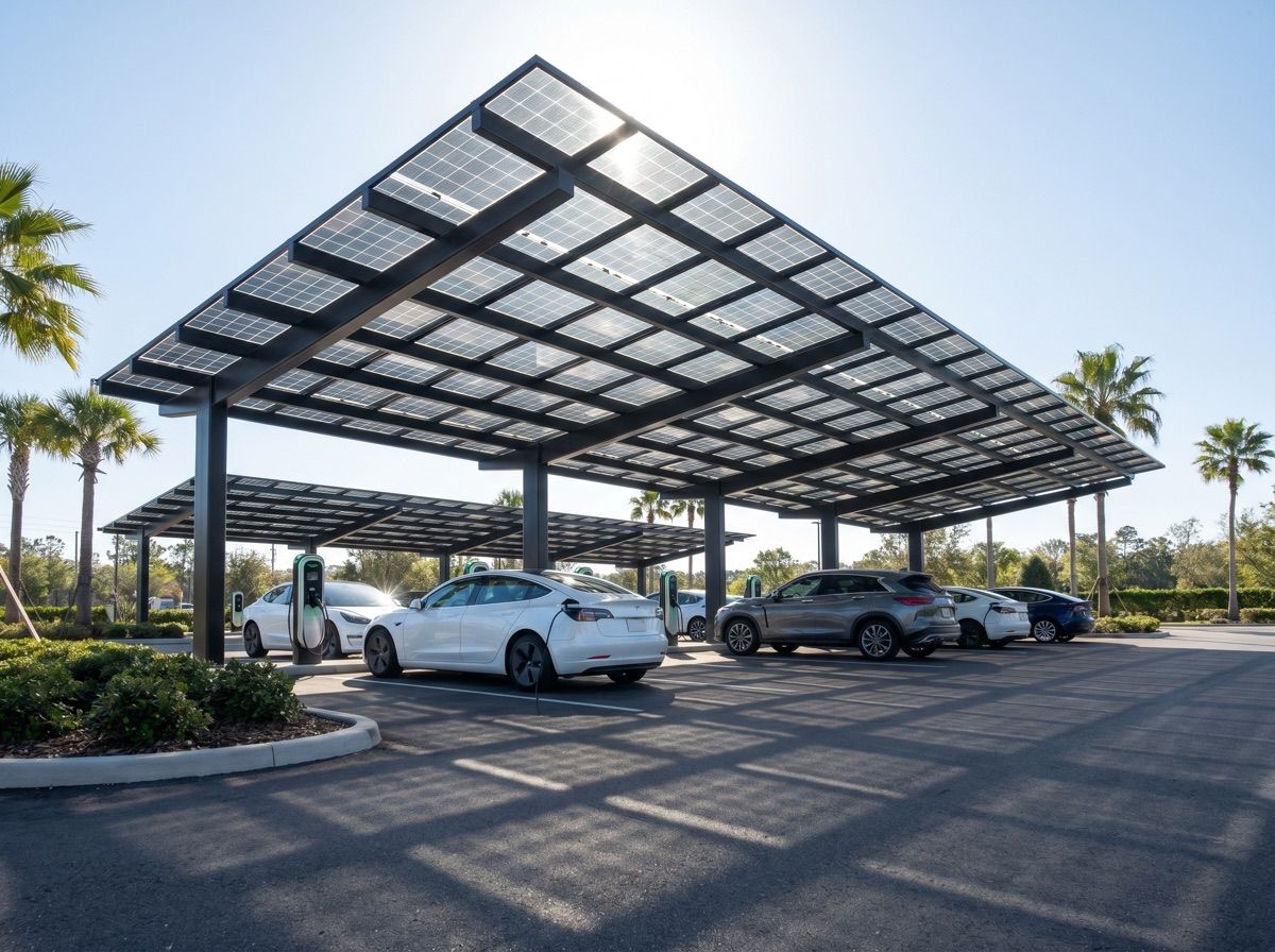 Güneş Otoparkı (CarPort), Temsili sistem örneği