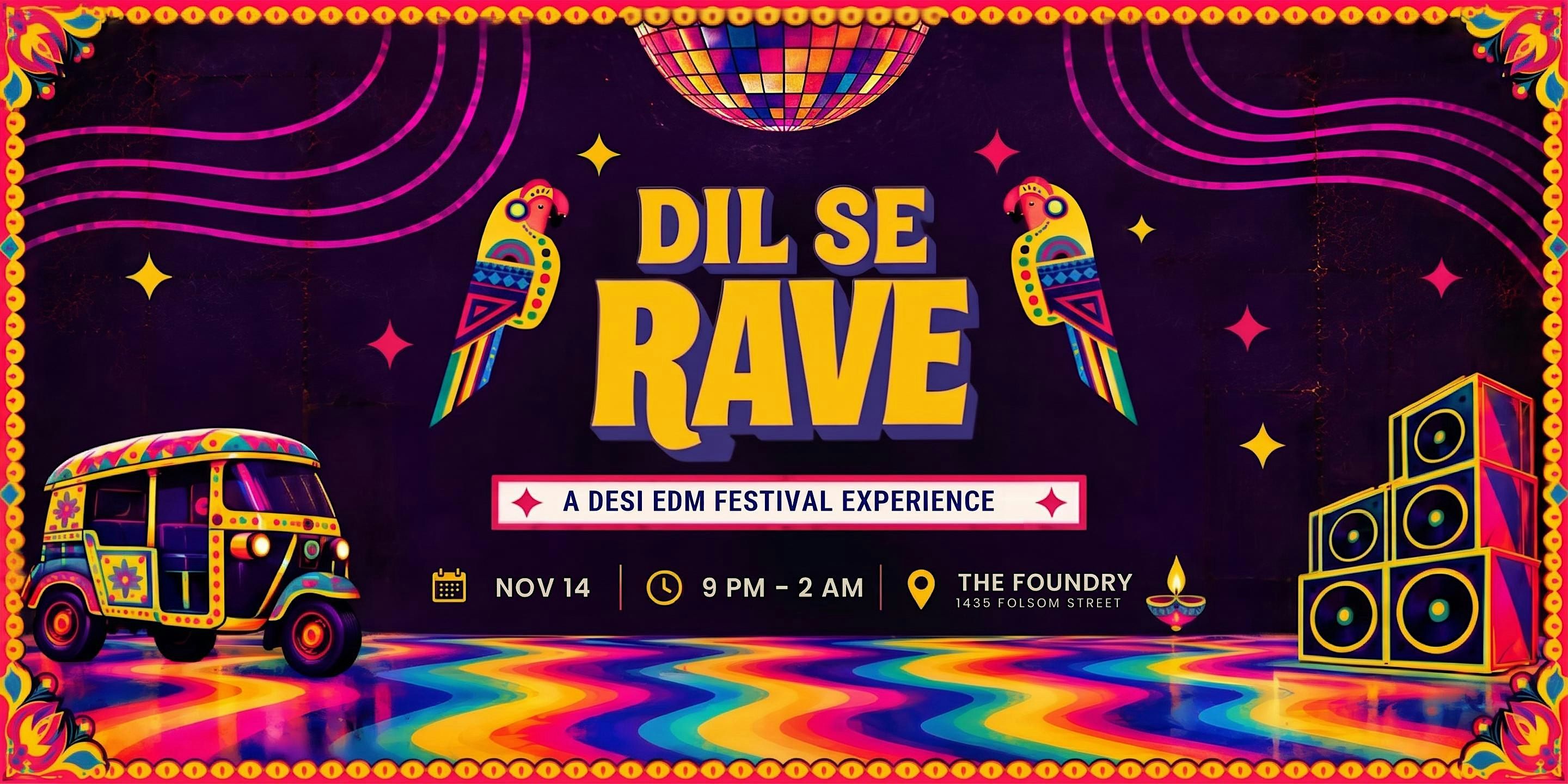 Dil Se Rave flyer