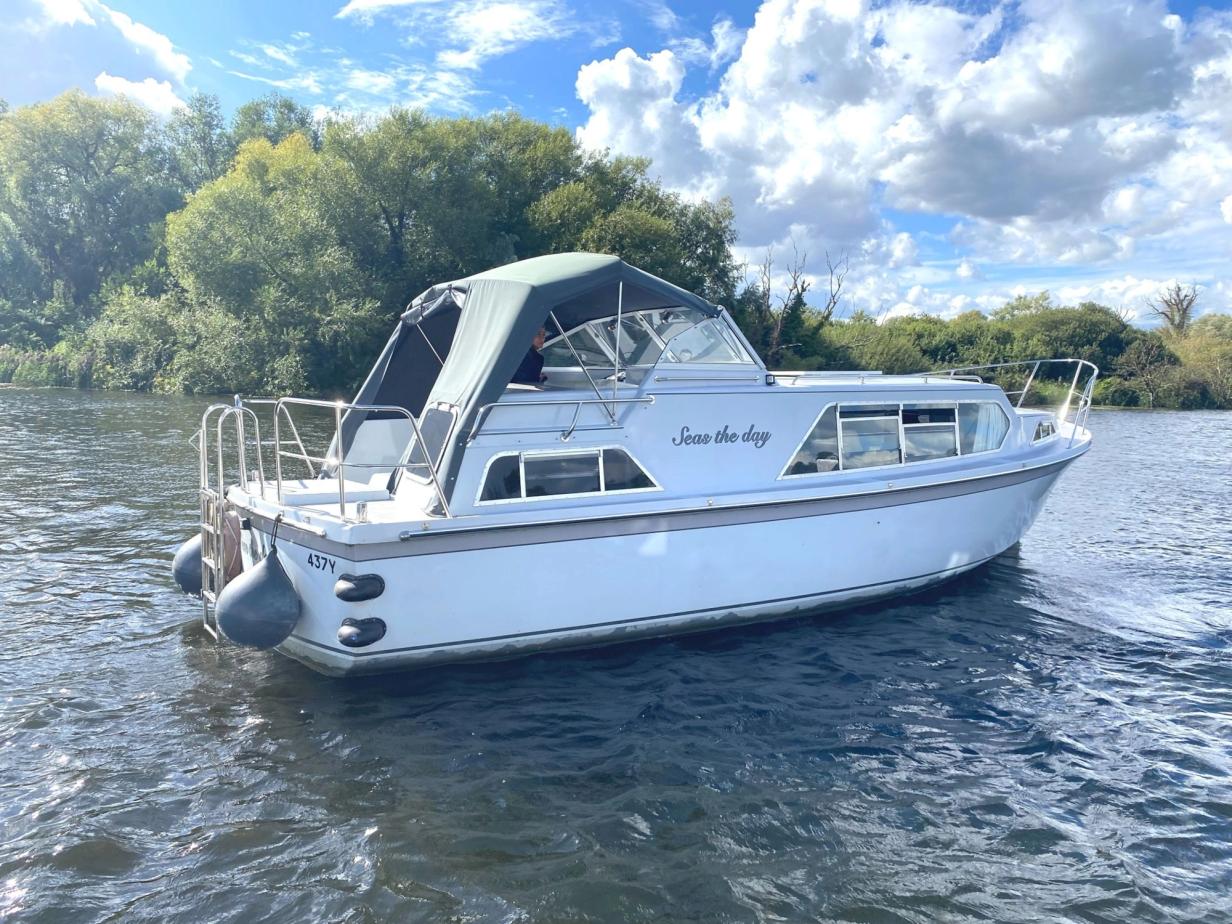 Aquafibre Ocean 30 Aft Cockpit River Boat For Sale Norfolk Broom Boat Sales