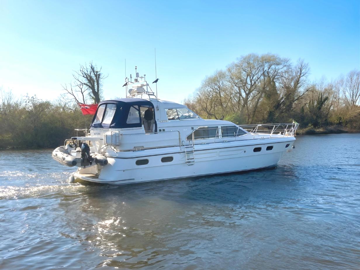 Broom 44 Hard Top Flybridge Boat For Sale Norfolk