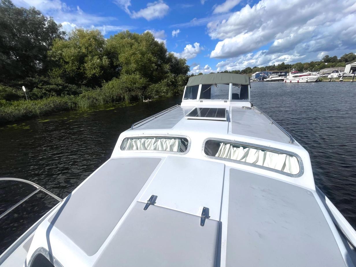 Aquafibre Ocean 30 Aft Cockpit River Boat For Sale Norfolk Broom Boat Sales