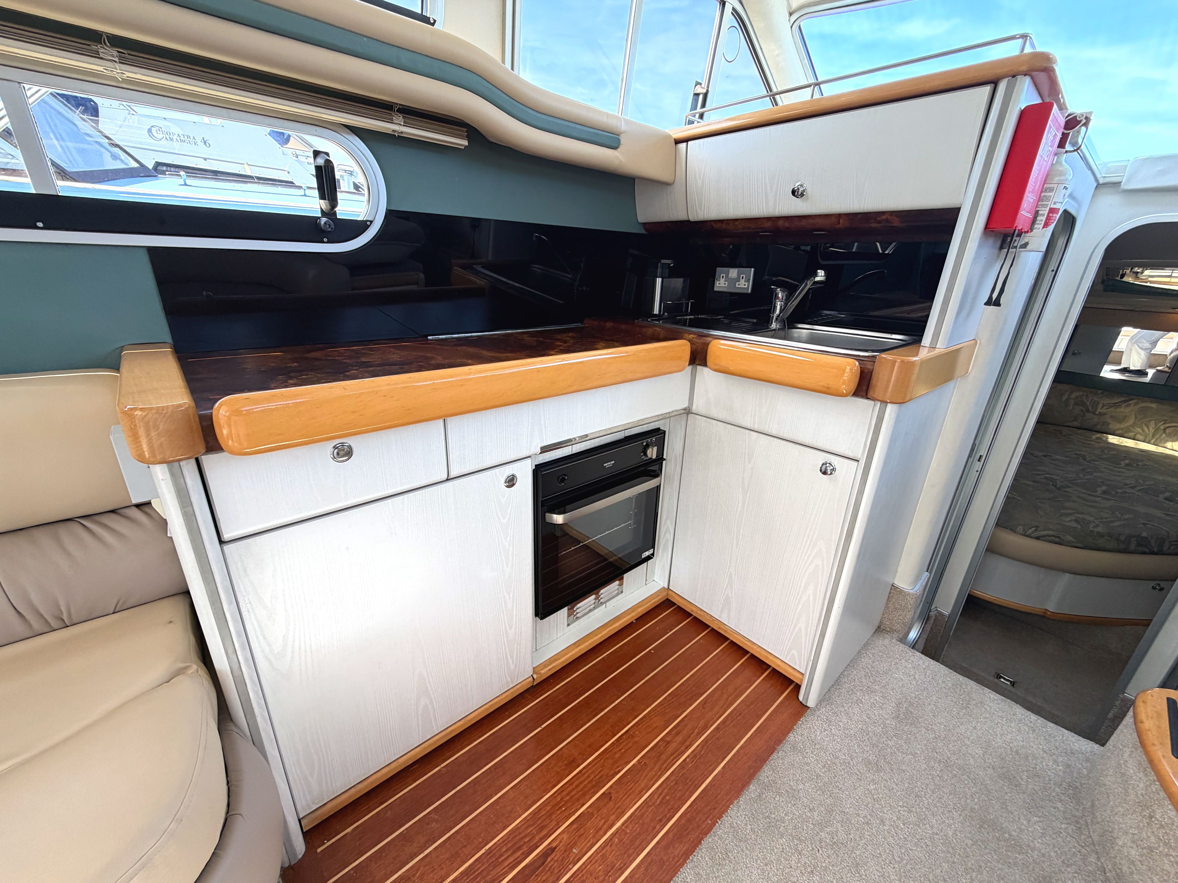 Sealine 330 Statesman For Sale Broom Boat Sales Galley
