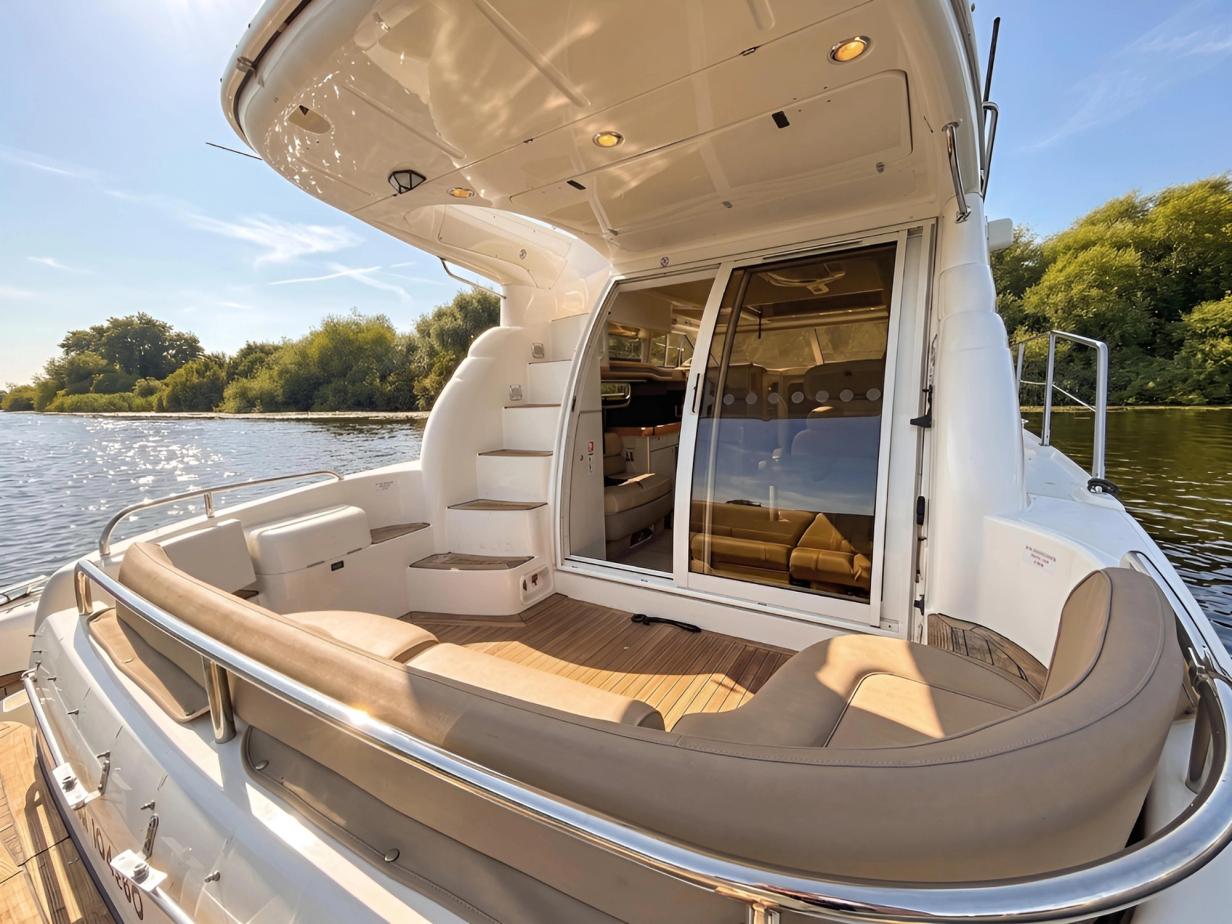 Sealine 330 Statesman For Sale Broom Boat Sales Aft Cockpit