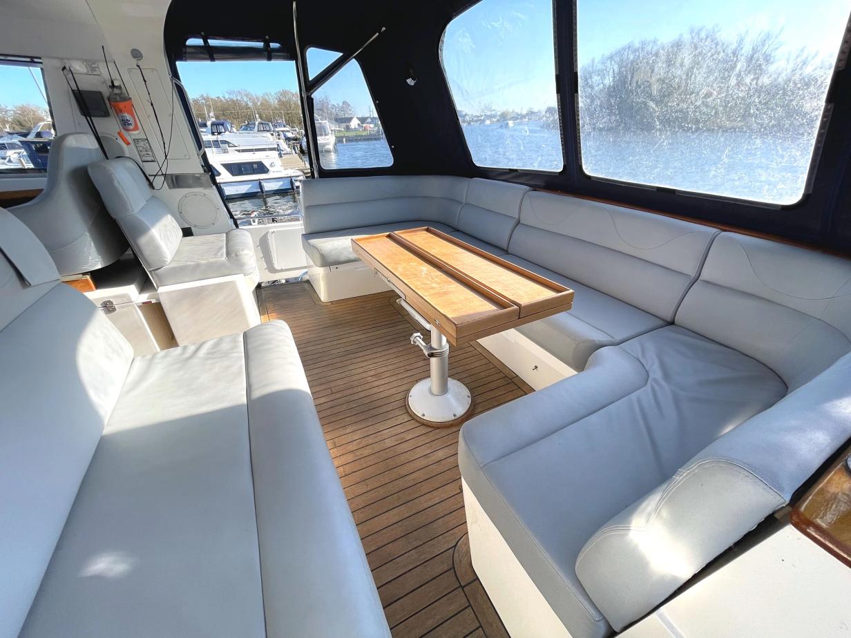 Broom 44 Hard Top Flybridge Boat For Sale Norfolk