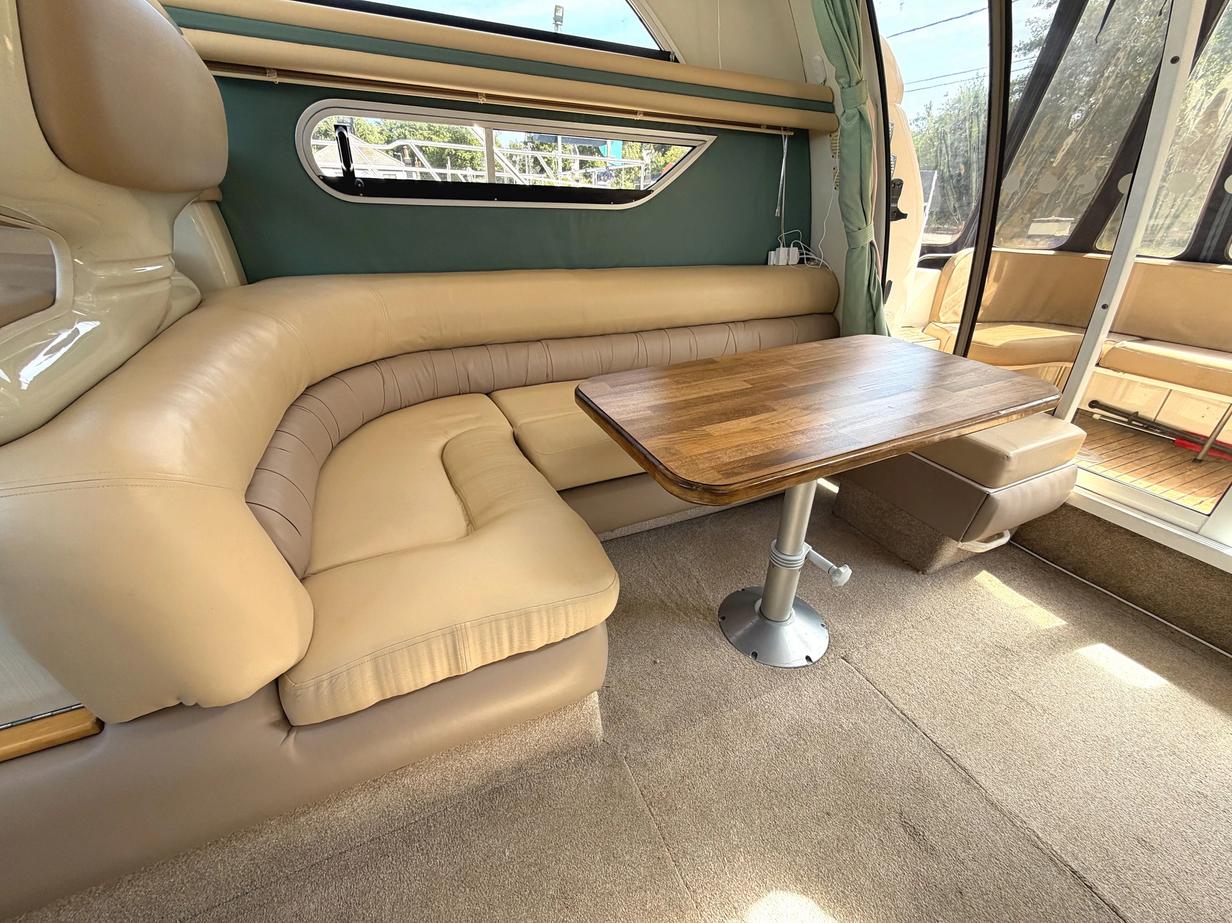Sealine 330 Statesman For Sale Broom Boat Sales Saloon Seating