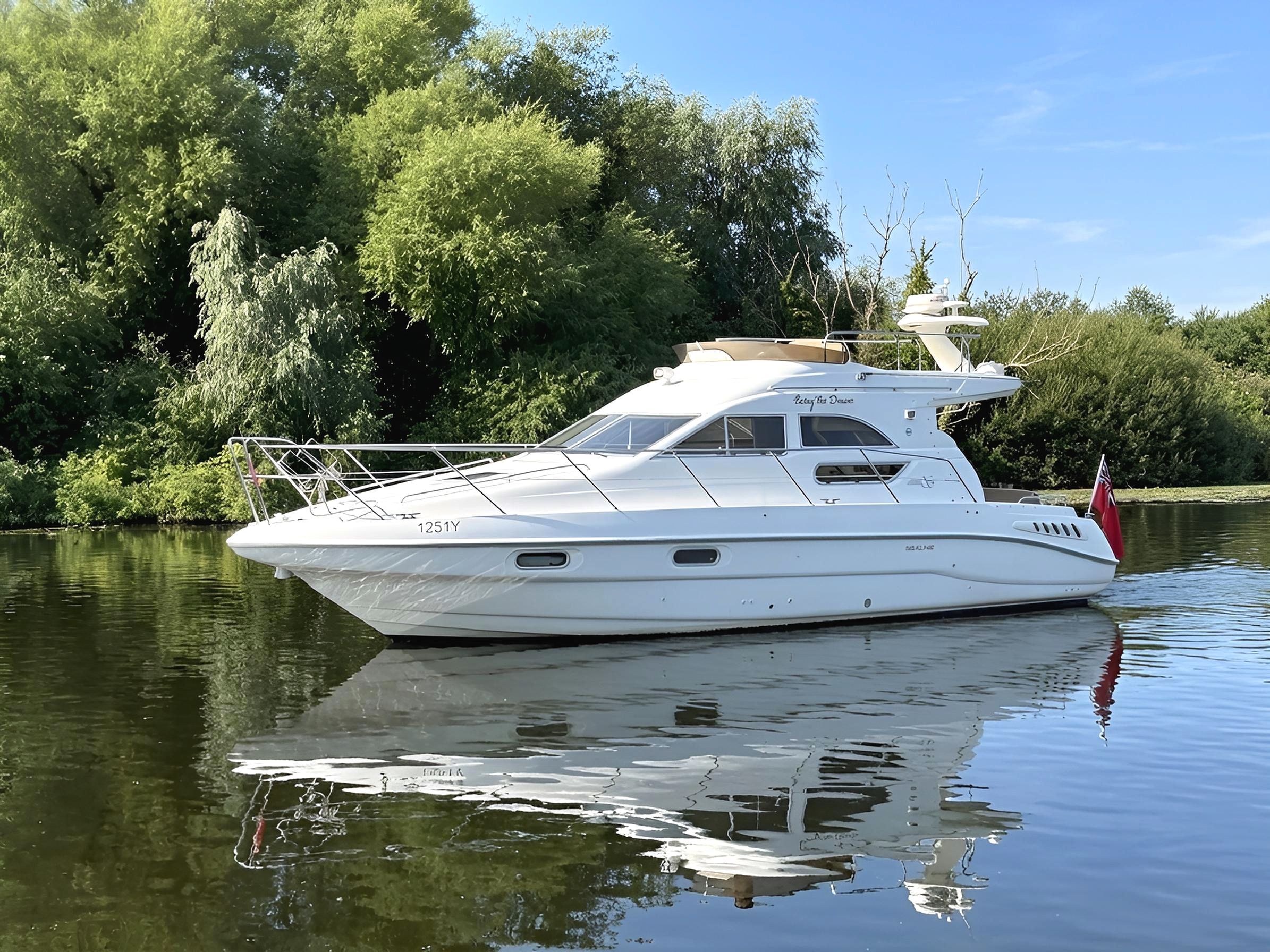 Sealine 330 Statesman For Sale Broom Boat Sales Exterior Port