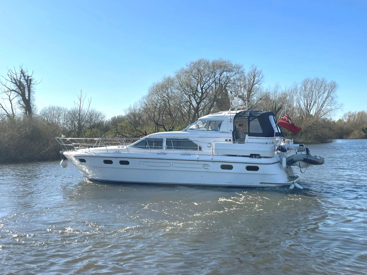 Broom 44 Hard Top Flybridge Boat For Sale Norfolk