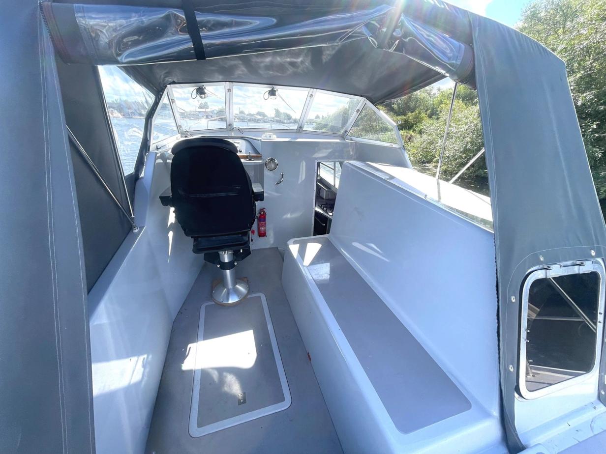 Aquafibre Ocean 30 Aft Cockpit River Boat For Sale Norfolk Broom Boat Sales