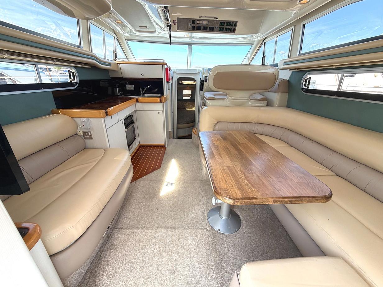 Sealine 330 Statesman For Sale Broom Boat Sales Saloon Forward View