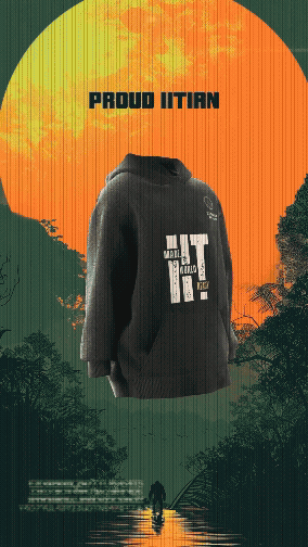 Proud IITian Hoodie & Tote