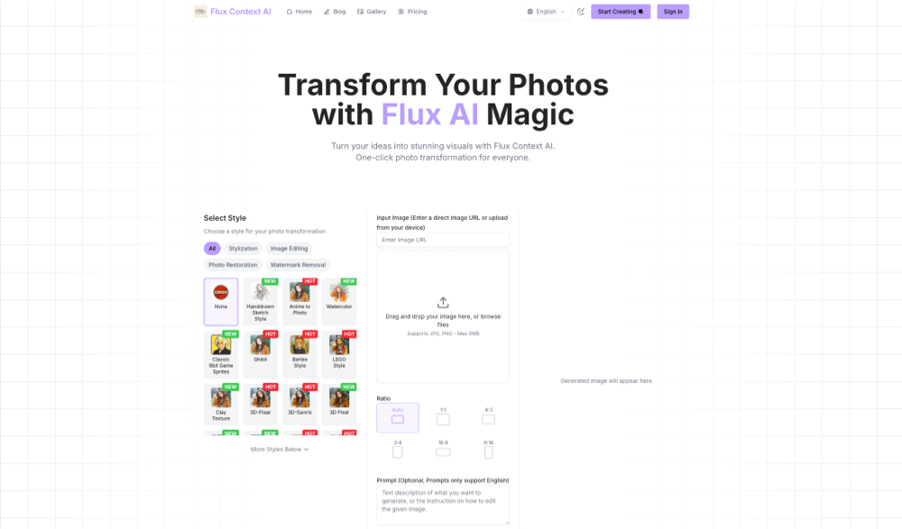 image of Flux Kontext AI