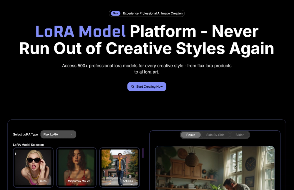 image of LoRA Model Platform