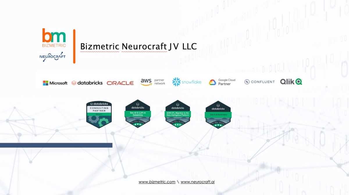 🚀 Exciting News: Neurocraft.ai and Bizmetric Join Forces! 🚀