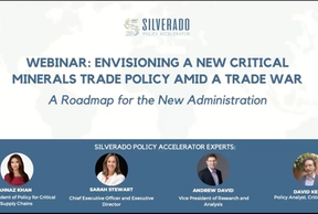 Webinar: A Vision For A New Critical Minerals Trade Policy Amid an Escalating Trade War