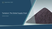 Tantalum: The Global Supply Chain