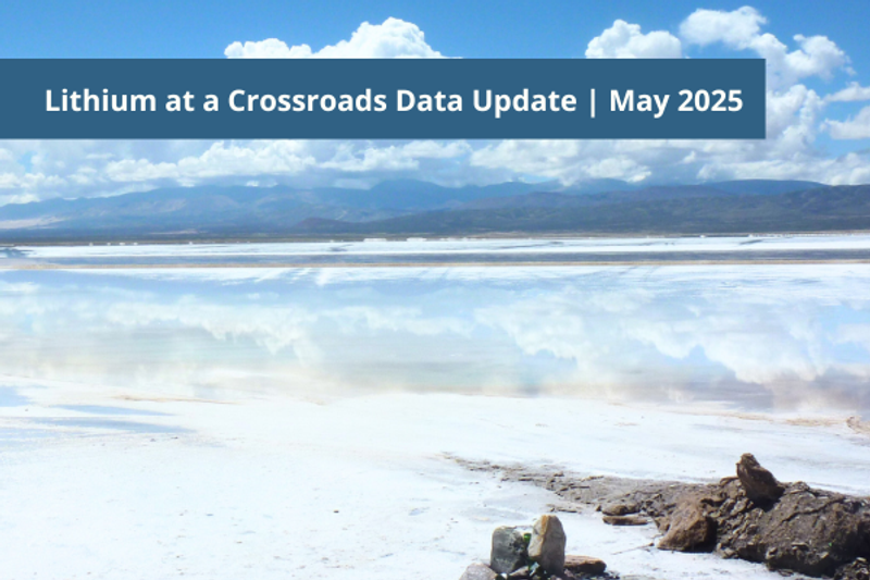 Lithium at a Crossroads Data Update
