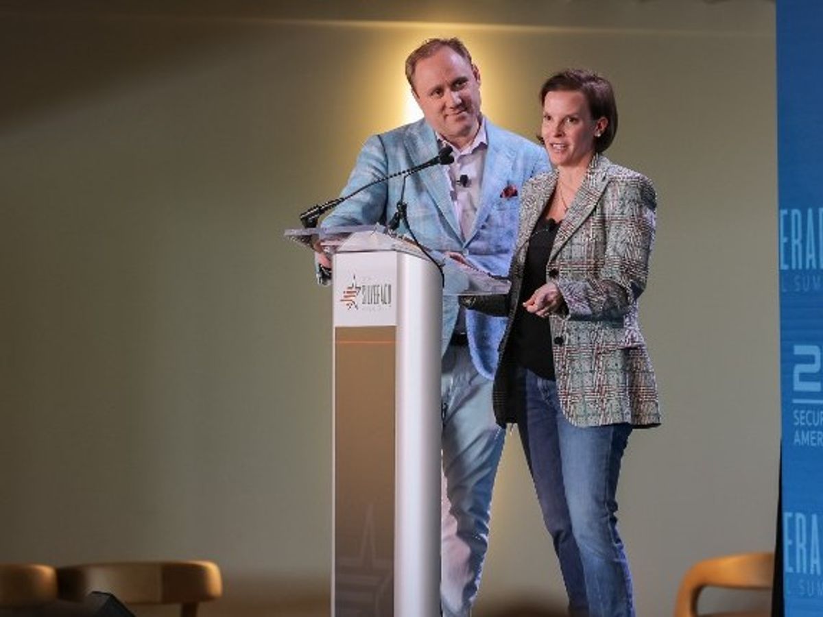 Dmitri Alperovitch & Maureen Hinman and Silverado Summit