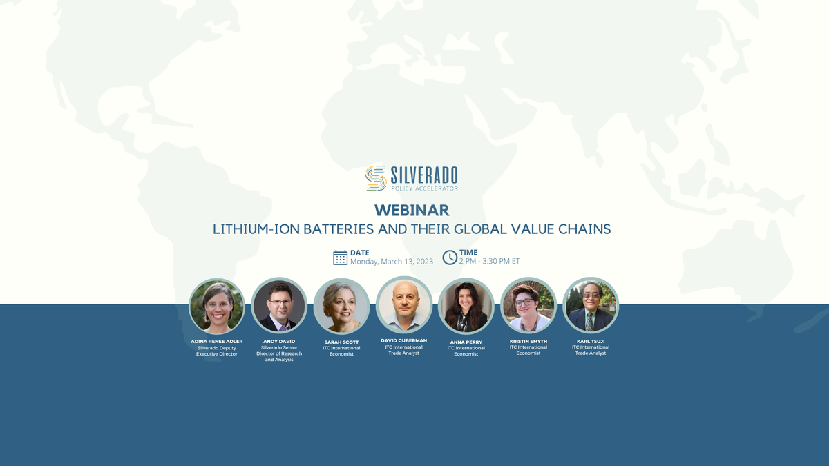 Webinar: Lithium-Ion Batteries and their Global Value Chains