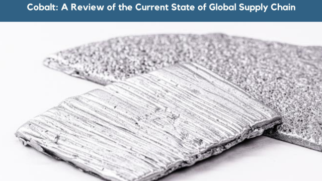 Cobalt: A Review of the Current State of the Global Supply Chain