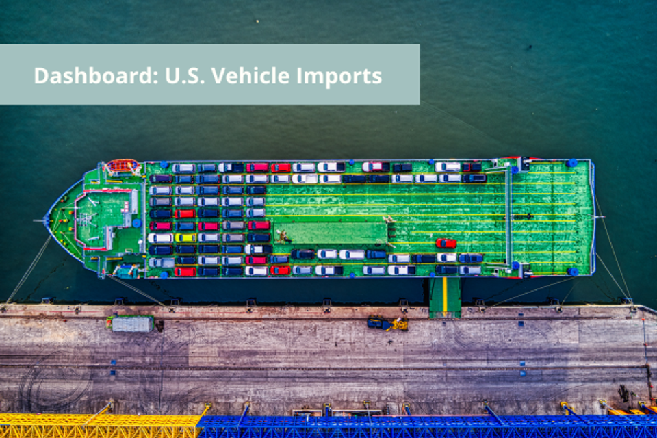 Dashboard: U.S. Vehicle Imports