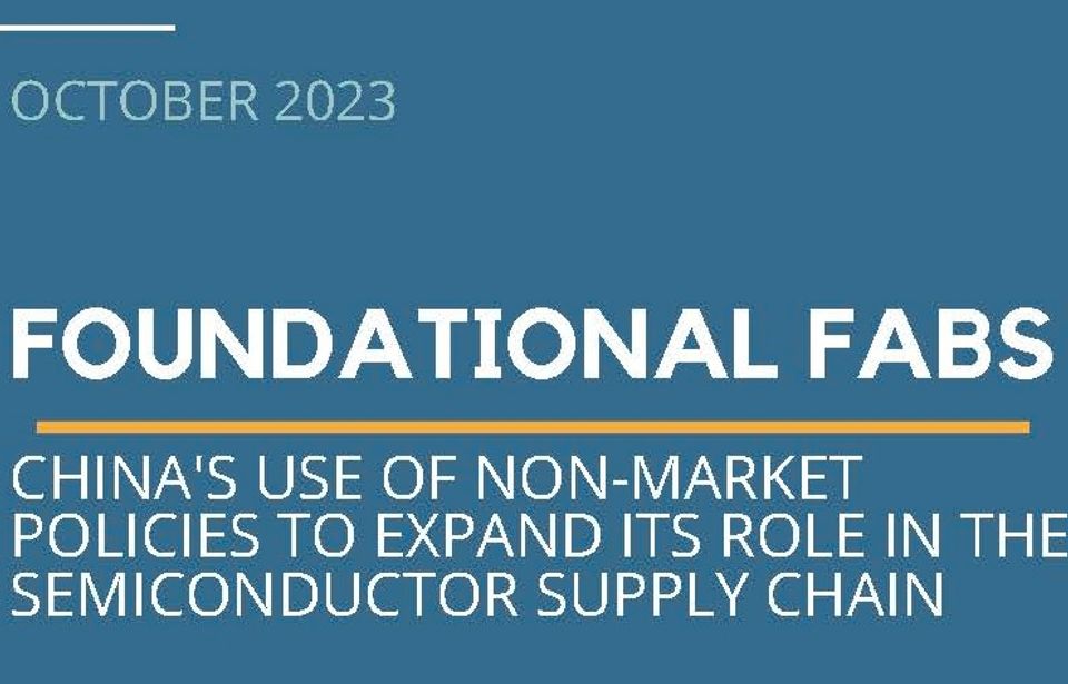 REPORT: "Foundational Fabs"