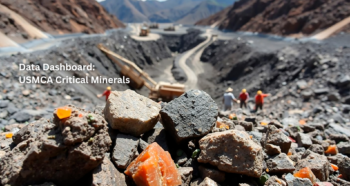 Featured content: USMCA Critical Minerals Data Dashboard