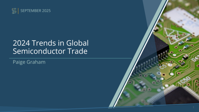 2024 Trends in Global Semiconductor Trade