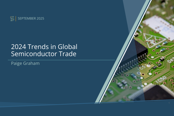 2024 Trends in Global Semiconductor Trade