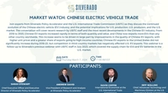 Slides and Video Recording of Webinar - Market Watch: Chinese EV Trade