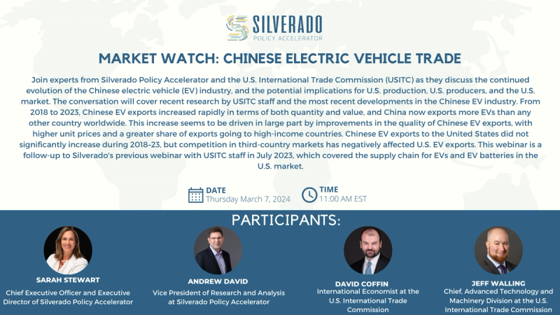 Slides and Video Recording of Webinar - Market Watch: Chinese EV Trade