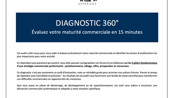Comment structurer sa démarche commerciale en 5 étapes