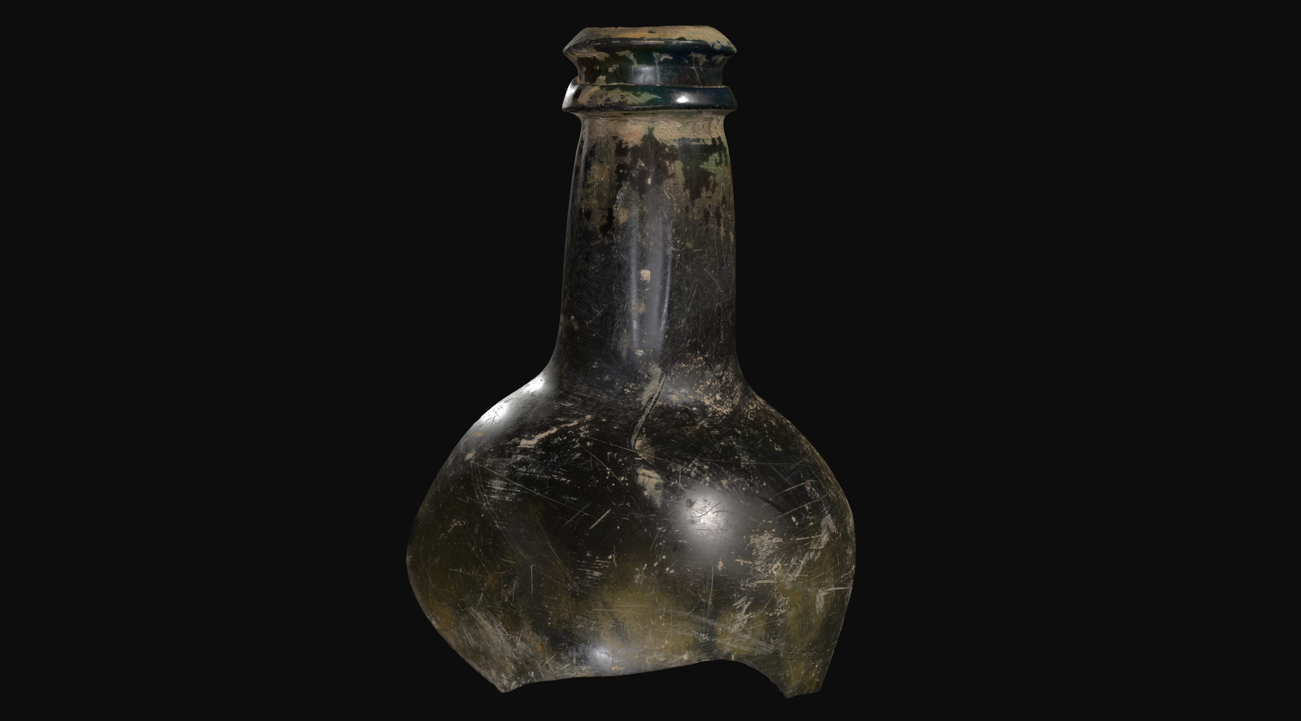 Broken botttle