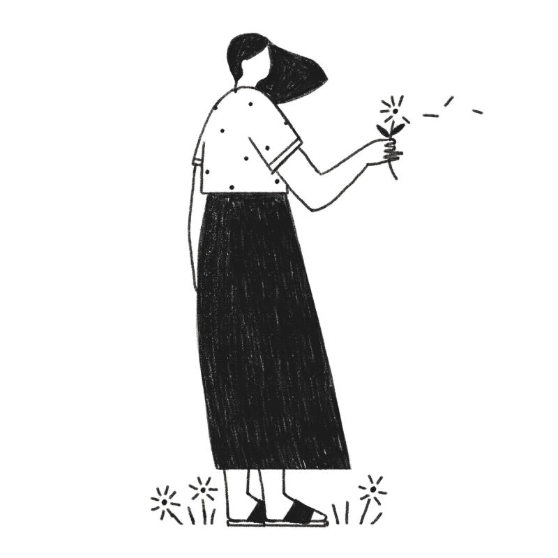 Illustration showcasing this artists portfolio