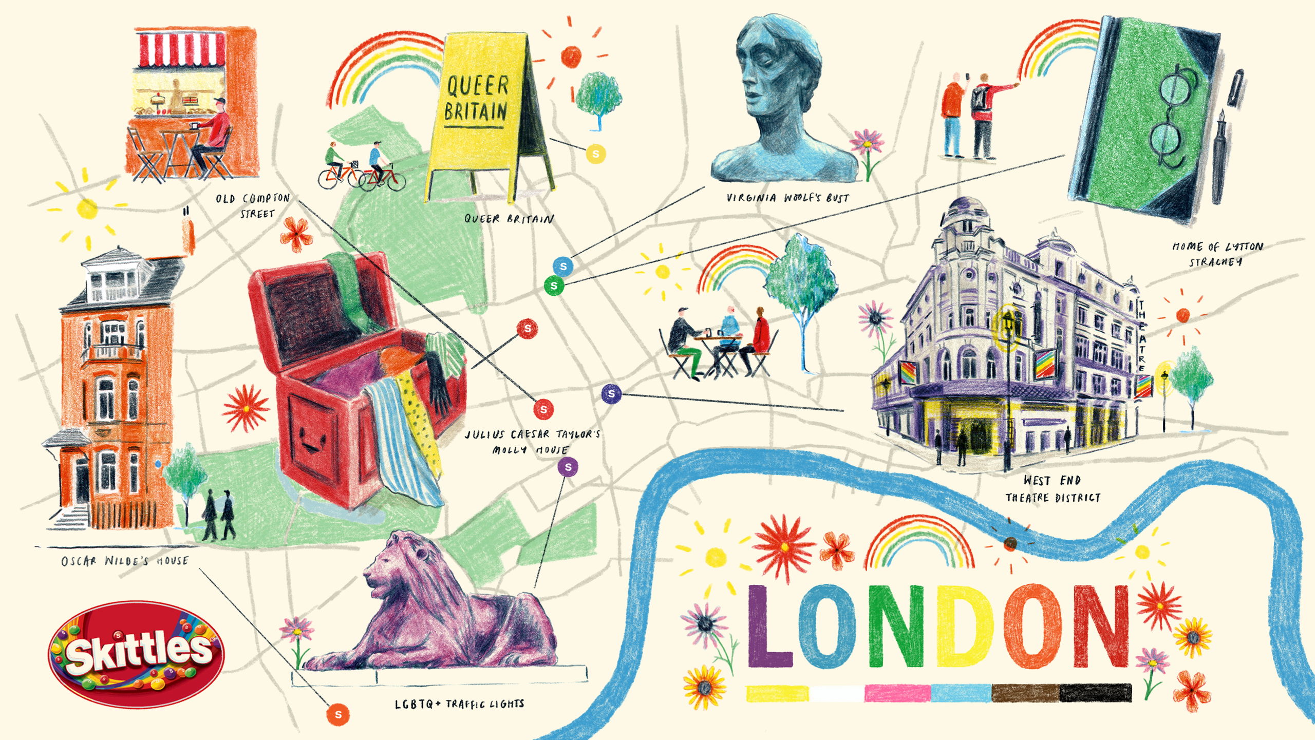 Illustration showcasing this artists portfolio