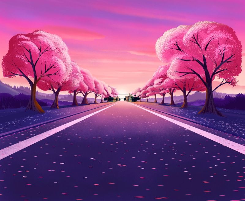 Illustration showcasing this artists portfolio