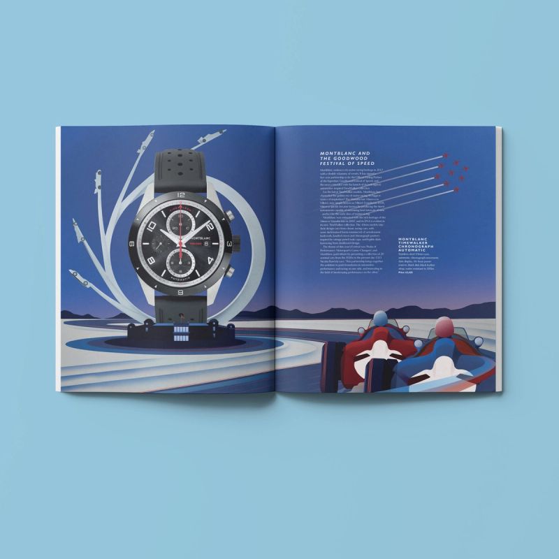 Illustration showcasing this artists portfolio