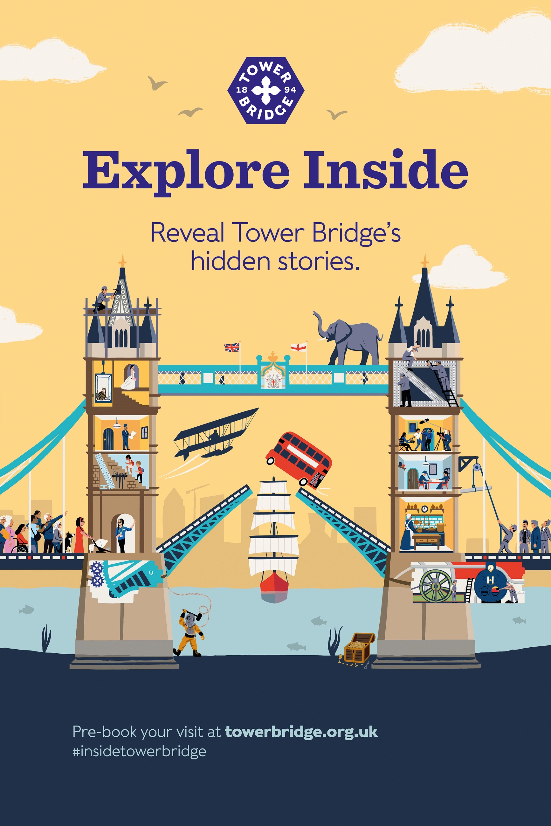 Just a regular day on Paul Thurlby's Tower Bridge! 